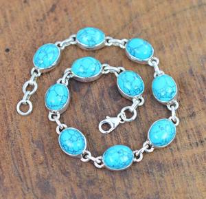 สร้อยข้อมือ925ทำด้วยมือสำหรับเด็กหญิงและเจ้าสาวสไตล์โบฮีเมียน - Product Image 1