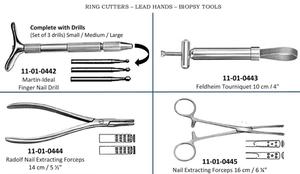 Cortador de anillo ortopédico Plomo Manos Herramientas de biopsia Instrumentos de acero inoxidable Pakistán Alibaba Maher Instrumentos quirúrgicos MAHERSI - Product Image 3