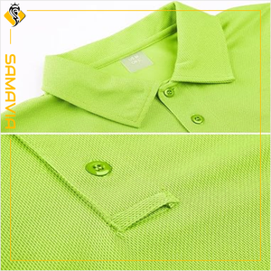 SAMAVIA haute qualité 100% coton pour polos pour hommes et femmes T-shirts anti-rides à manches courtes avec motif imprimé à la mode - Product Image 2