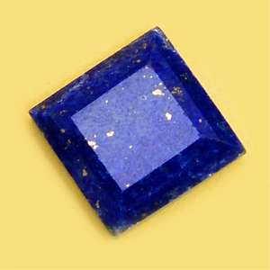 Alta calidad 8,5 Cts lapislázuli Natural 12x12mm azul cuadrado Rosecut faceta 8mm Afgani lapislázuli piedra suelta excelente Iroc ventas - Product Image 4