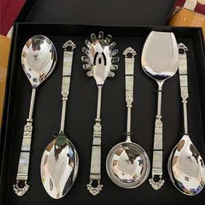 Personalized Handmade Metal Cutlery <b>Set</b> Best Quality Metal Flatware <b>Set</b> Luxury Hot <b>Sale</b> Metal Cutlery <b>Set</b> Spoon <b>Knife</b> Fork - Product Image 4