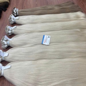 Cabello Remy Extensiones de cabello humano vietnamita a granel Cabello de lujo alineado con cutícula completa para trenzar - Product Image 4