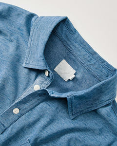 Camisas de Secado Rápido de Calidad Profesional para Hombre, Diseños de Tela de Lona con Patrón Sólido Personalizado, Logotipo Estilo Gótico, Spandex/Algodón OEM - Product Image 2