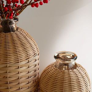 กระถางหวายและหญ้าทะเลทำจากหวายและหญ้าทะเลสำหรับตกแต่งสวน - Product Image 4