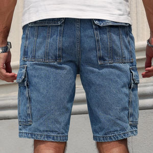 Tendance HSI 2026, Streetwear d'été personnalisé, Qualité supérieure, Denim délavé à l'acide avec strass, Fabriqué au Pakistan - Product Image 4