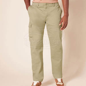 กางเกงคาร์โก้ชายทรงตรงระบายอากาศได้ดี - Product Image 4