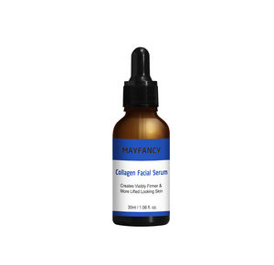 Serum Wajah kolagen organik, memperbaiki elastisitas kulit perawatan wajah cairan alami untuk wanita bahan alami MOQ rendah 30ml - Product Image 3