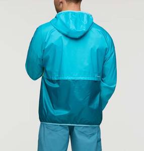 Chaqueta Impermeable Extra Grande de Moda Casual para Hombre de Alta Calidad con Capucha Cortavientos en Nailon Brillante Personalizado para Invierno - Product Image 4