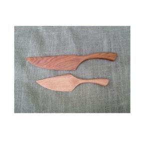 ที่มีคุณภาพสูงเค้กเบเกอรี่เครื่องมือไม้มีดเค้กและเซิร์ฟเวอร์ชุดผลิตภัณฑ์ที่ทำด้วยมือไม้เซิร์ฟเวอร์มีดใช้ - Product Image 1