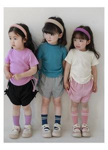 Factory Direct Sale Korean Style Girl Summer Shorts Baby Girls Outwear Solid Casual Shorts High Quality Children's Clothing - Product Image 6