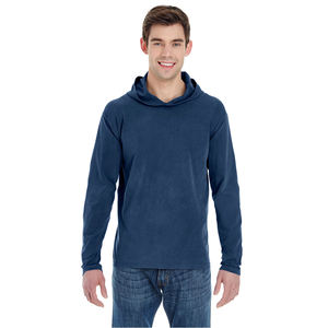 Tri-blend Colors Camiseta con capucha de manga larga para hombre - Product Image 5