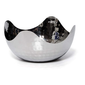 Chocolat bol de service bonbons Dessert affichage qualité supérieure argent Ware métal Lotus bol Vintage décoratif Table Ware bol - Product Image 2