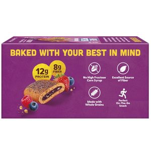 Pure Protein Soft Baked Protein <b>Bars</b> (Wildberry, 10 ct) - Product Image 3