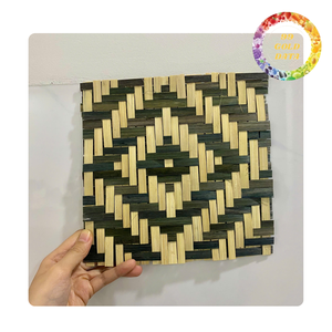 Panneaux de tapis décoratifs en bambou pour meubles-Idéal pour les murs, les plafonds et les meubles - Product Image 2