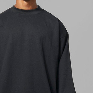 2026 hombres personalizado bordado en blanco sudadera de gran tamaño Unisex hombres Premium de gran tamaño transpirable diseño algodón sudadera - Product Image 6