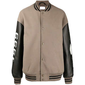 แจ็กเก็ตทีมตัวแทนเลตเทอร์แมน/แจ็กเก็ตเบสบอลทำเองพิมพ์โลโก้ - Product Image 4