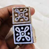 Blok Cetak Kayu Ukiran Tangan |   Berbagai Desain Bunga & Geometris |   Alat Cetak Blok Tekstil