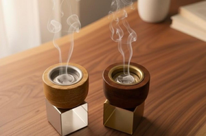 Brûleur d'encens en bois pour la maison avec support pour Bakhoor arabe pour le Ramadan par Decor World Expo - Product Image 4