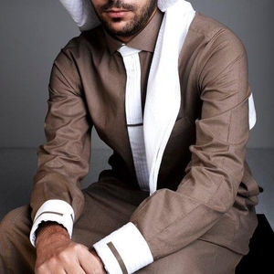 Fábrica de fabricación de moda thobes nuevos estilos ropa islámica árabe Jubba diseño hombres árabe Thobe para hombres Qatar elegante - Product Image 2