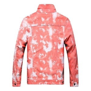 2025 Men's High Quality Patchwork Winter Denim Jacket with Button Detail Windproof <b>Slim</b> Fit for Gentlemen - Product Image 3