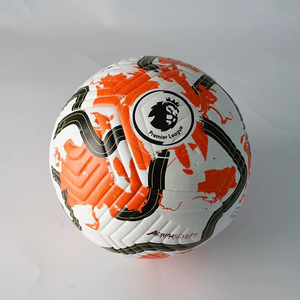 Custom Promotion High Quality Custom Size 5 Soccer Ball PU <b>Leather</b> with Official Size for Outdoor Training and Match - Product Image 4