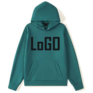 Wholesale Custom Printed Logo Gym Hoodies 100% Cotton Fleece Eco-Friendly Men's Sweatshirts High Quality Fabric - Product Image 1