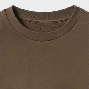 เสื้อสเวตเชิ้ตคอกลมผ้าโพลีเอสเตอร์ผสมคอตตอนคุณภาพสูง ทรงโอเวอร์ไซส์  รับสกรีนโลโก้ ผ้าเฟรนช์เทอร์รี่เนื้อหนา สำหรับฤดูหนาว ป้องกันการเป็นขุย - Product Image 6