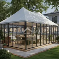 Restaurante Moderno Prefabricado en Contenedor |   Edificio Modular de Acero para Comedores al Aire Libre en Parques de Comida