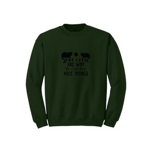 เสื้อสเวตเตอร์ผ้าฝ้ายผสมมี12สีให้เลือกสไตล์ลำลอง260-280พิมพ์ลายสัตว์ออกแบบได้ตามต้องการสำหรับฤดูหนาว - Product Image 3