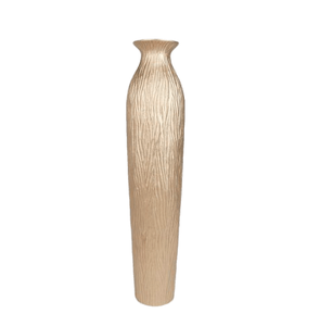 Embossed Floral <b>Gold</b> <b>Vase</b> with Handcrafted Brass Finish Decorative <b>Vases</b> with Floral Pattern for Traditional & Luxury Home Decor - Product Image 2