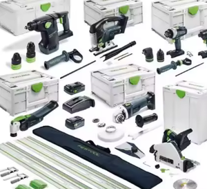 Nuevo kit combinado Festools de 18 V y 5 piezas sin escobillas 2 X 5 Ultimate Builders - Product Image 2