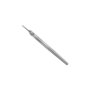 Meilleure qualité BARRON Scalpel poignée 130 mm 5.18 "droit No 3 porte-lame de chirurgie chirurgicale réutilisable Non stérile - Product Image 1
