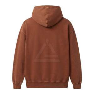 Sweat-shirts pour hommes effet délavé, tissu en coton de haute qualité, look délavé, idéal pour un style décontracté, streetwear et tendances de la mode moderne. - Product Image 2