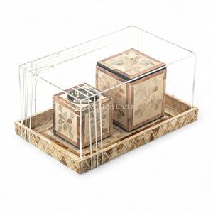 Quemador de Incienso Clásico de Nácar - Regalo Religioso para el Ramadán, Decoración Islámica, Origen Vietnam - Product Image 1