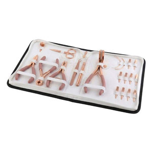 Top Selling Stainless Steel Hair Weft <b>Extension</b> Tool Kit for Salon Styling Use Made in Pakistan - Product Image 5