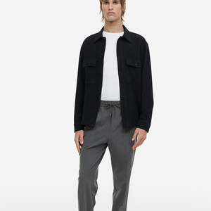 Pantalones de entrenamiento de poliéster y algodón de alta calidad para hombre, pantalones de chándal de secado rápido para hombre - Product Image 1