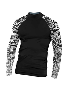 Alta calidad al por mayor Rash Guard personalizado máximo confort Protección UV para deportes acuáticos-surf buceo natación - Product Image 2