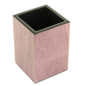 Ensemble d'accessoires de salle de bain en laque douce lavande attrayante, aspect moderne pastel brillant pour hôtel, restaurant, villa, maison d'hôtes - Product Image 5