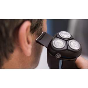 Máquina de Afeitar Eléctrica con Cuchillas Triples y Dobles, Resistente al Agua IPX7, Afeitadora Facial Rotatoria de Láminas, Piezas de Repuesto Lavables - Product Image 2