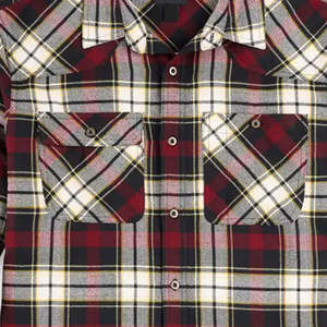 2024เสื้อเชิ้ตผ้าสักหลาดแขนยาวผ้าคอตตอนสีพื้นแบบ100% สำหรับผู้ชายสไตล์สปอร์ตลำลองไซส์ใหญ่พิเศษสำหรับฤดูหนาว - Product Image 6