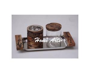 Quemador Bakhoor pintado a mano de madera de calidad Superior diseño fabuloso vajilla quemador de incienso para los más vendidos - Product Image 6