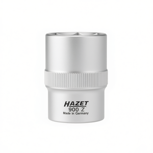 Hazet 1/2'' <b>12</b>-<b>Point</b> Square <b>Socket</b> with Traction Profile and Knurling - Product Image 2