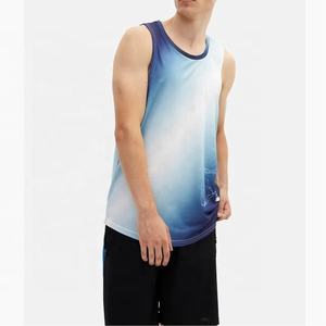 Bán Buôn Rắn Cộng Với Kích Thước Của Nam Giới Tank Tops Đôi Bóng Mờ Cotton Thoáng Khí Tập Thể Dục Áo Ghi Lê Đồng Bằng Singlet T-Shirts Cho Bé Trai - Product Image 6