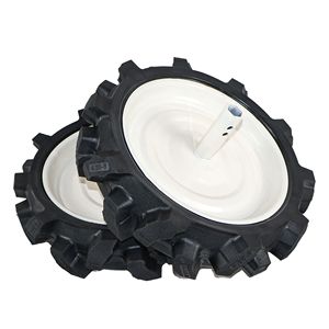 4.00-8 Pneu <span class=keywords><strong>micro</strong></span> cultivador 16x400-8 rodas de borracha maciça para equipamentos agrícolas - Product Image 1