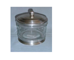 Wholesale Handmade Empty Round <b>Glass</b> Best Quality Decorative <b>Glass</b> Jars - Product Image 1