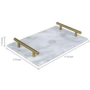 Bandeja de servicio de resina clásica con ricos tonos de ébano, brillo lujoso Sutil, no tóxico, duradero, ligero, ideal para comidas formales - Product Image 3