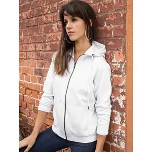 Sudadera con Cremallera Orgánica y Sostenible para Mujer, Ideal para Promociones y Merchandising - Product Image 1