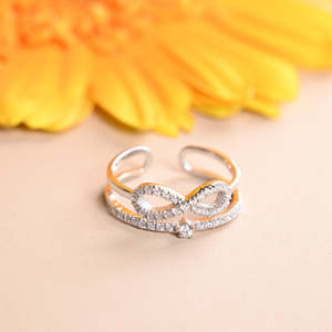 Anillos de Plata de Ley 925 de Primera Calidad para Mujer, Chapados en Rodio, con Diamantes de Circonio, Anillo con Incrustaciones de Números para Hombre - Product Image 2