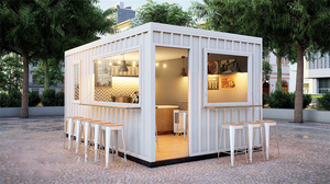 Design Outdoor Portable Fast Food <b>Snack</b> Kitchen Mobile <b>Bar</b> Container Restaurant - Product Image 2