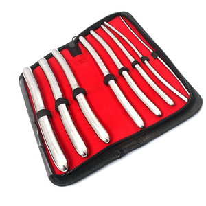 Ensemble de 8 pièces de dilatateur utérin médical Hegar, instrument à double extrémité de 7.5 pouces (double extrémité)/ensemble de dilatateur utérin Hegar - Product Image 3